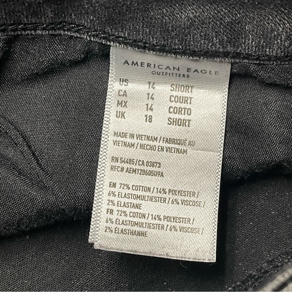 American Eagle Black Denim for Women - Picture 7 of 9
